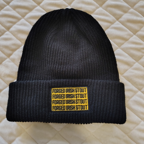 Black Knit Beanie - Picture 2 of 5